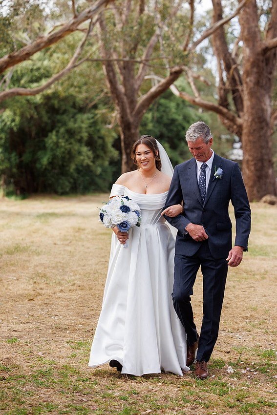 Grace and Jimi | Backyard wedding