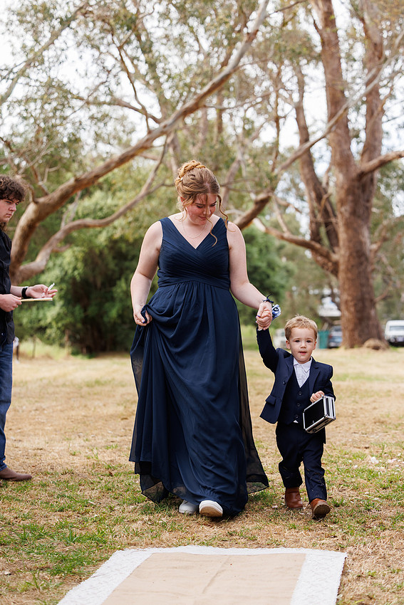 Grace and Jimi | Backyard wedding