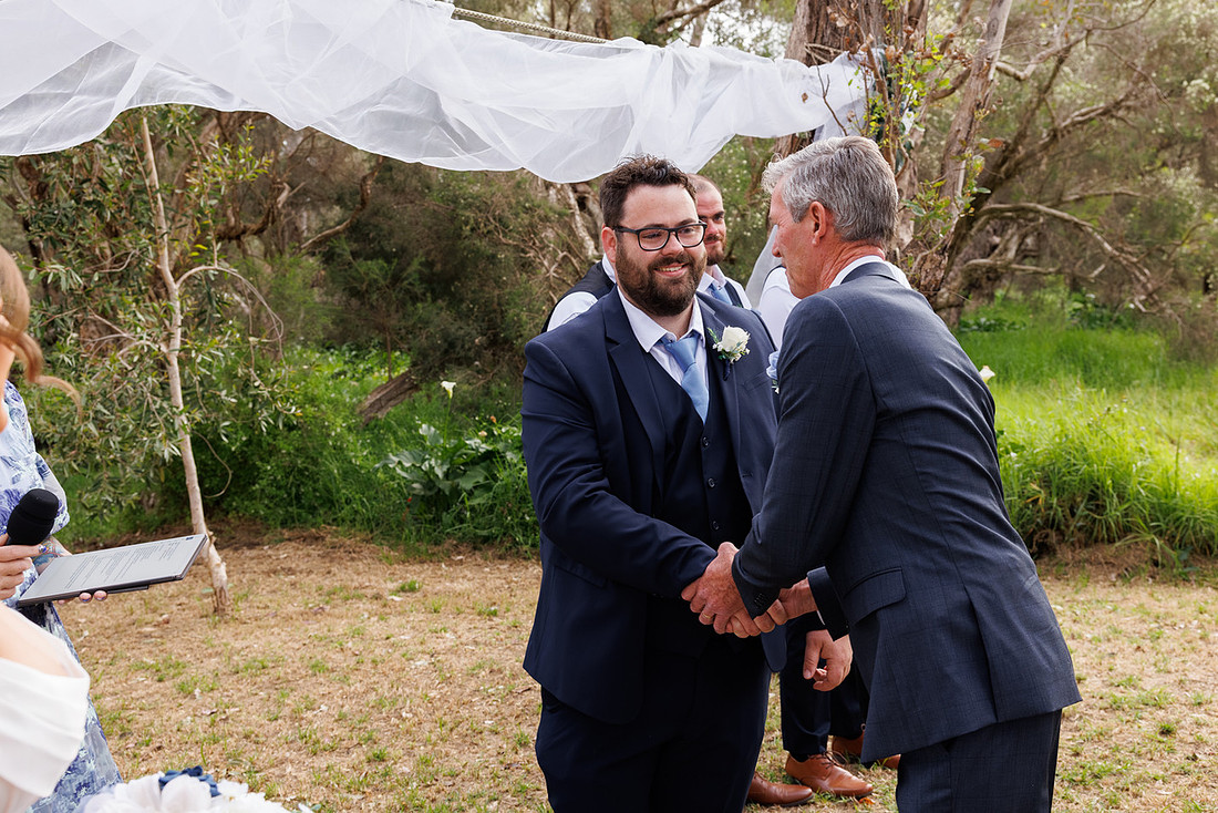 Grace and Jimi | Backyard wedding