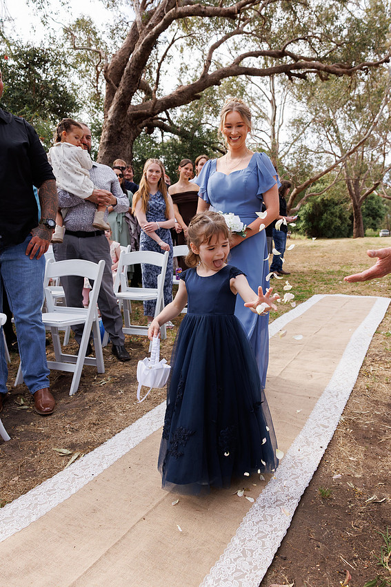 Grace and Jimi | Backyard wedding