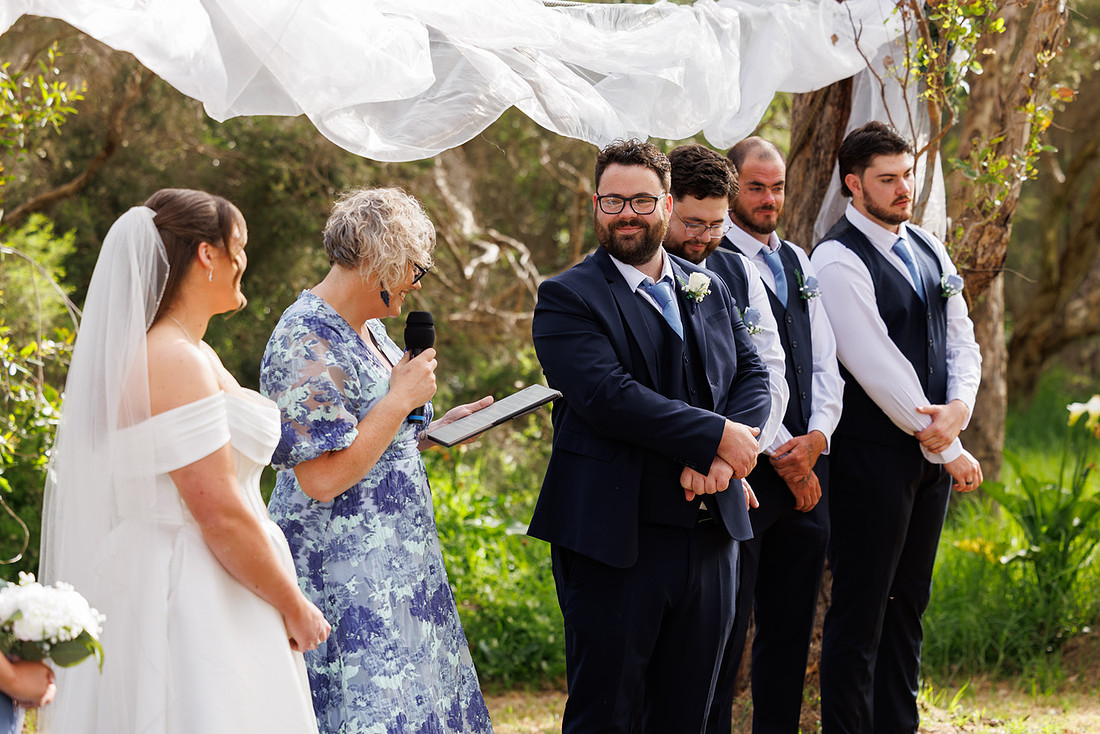 Grace and Jimi | Backyard wedding
