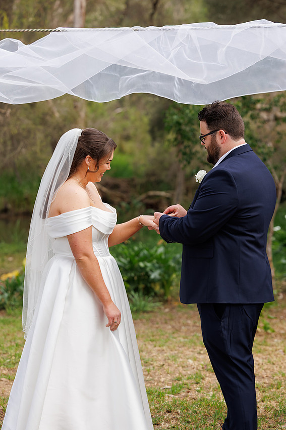 Grace and Jimi | Backyard wedding