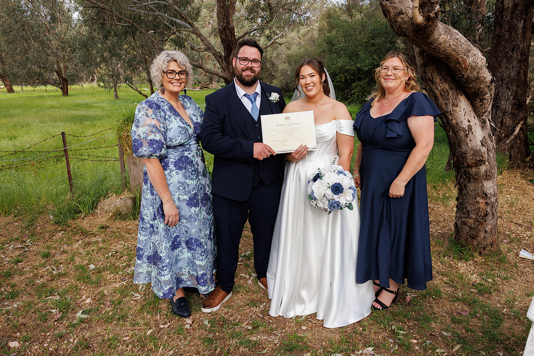 Grace and Jimi | Backyard wedding