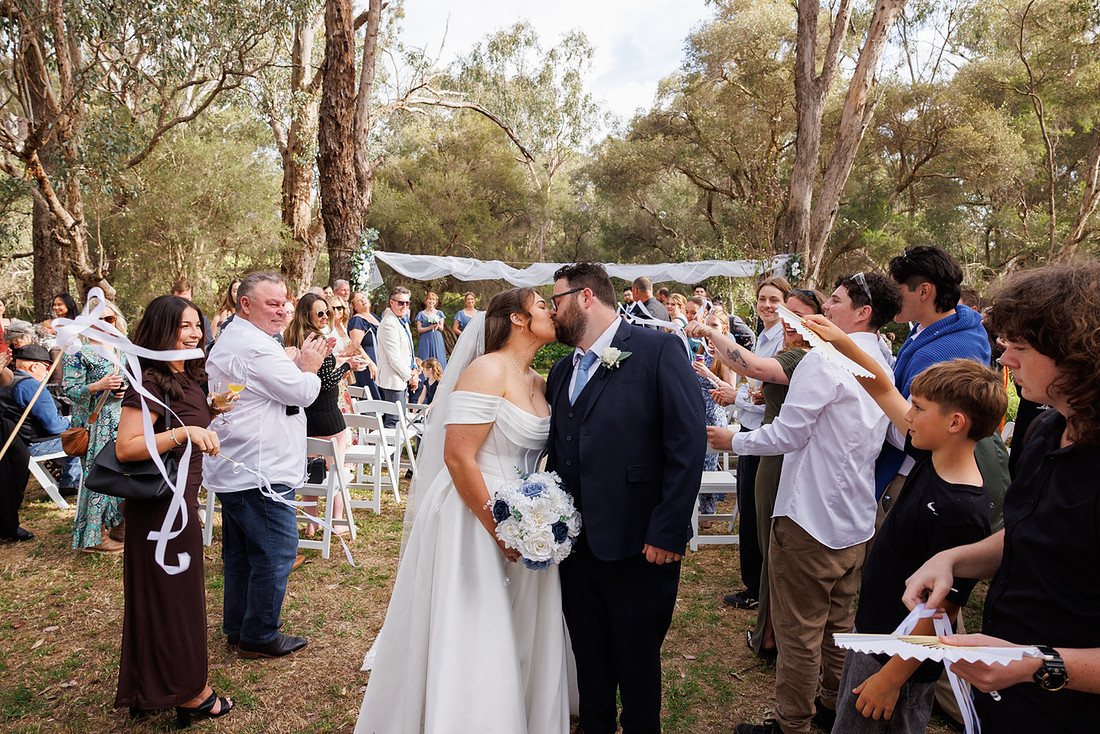 Grace and Jimi | Backyard wedding
