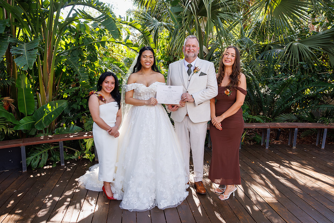 Perth Zoo Wedding - Kara and Matt