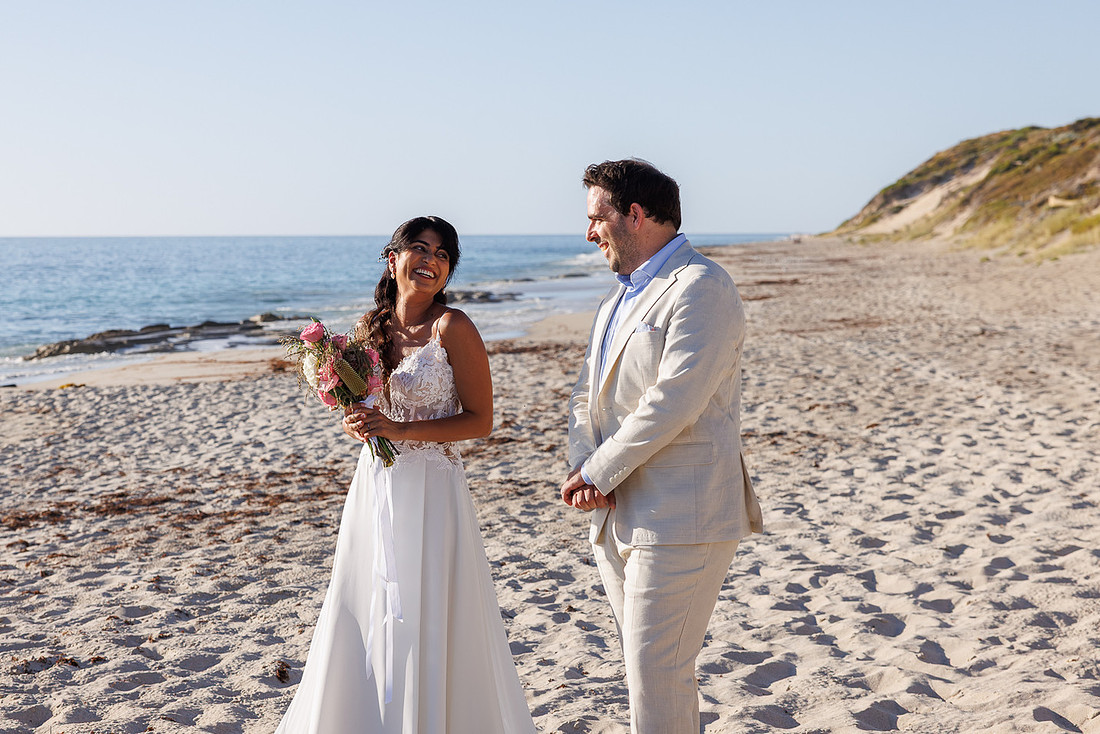 Perth Beach Wedding - Priyanka and Victorien