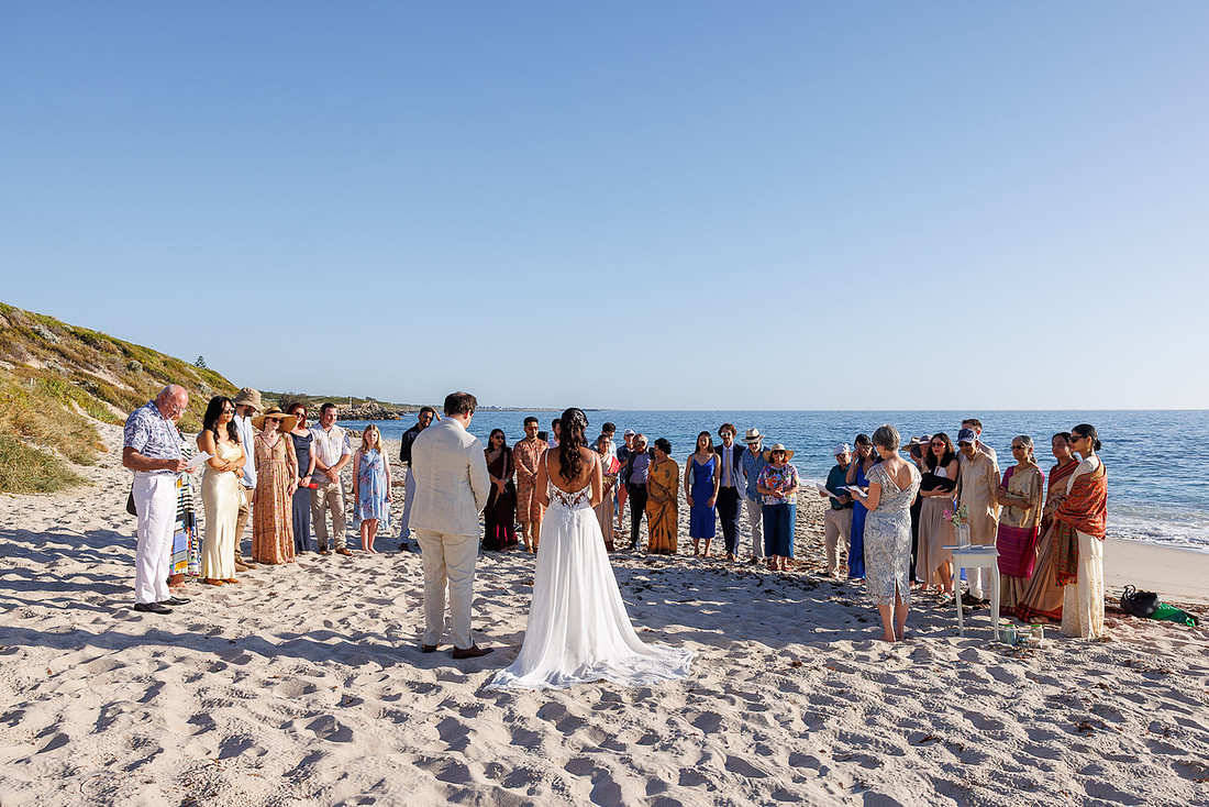 Perth Beach Wedding - Priyanka and Victorien