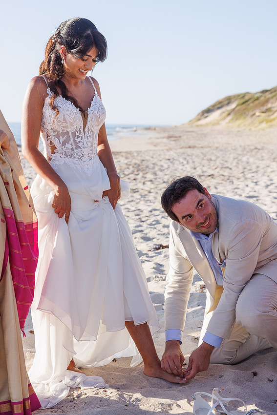 Perth Beach Wedding - Priyanka and Victorien
