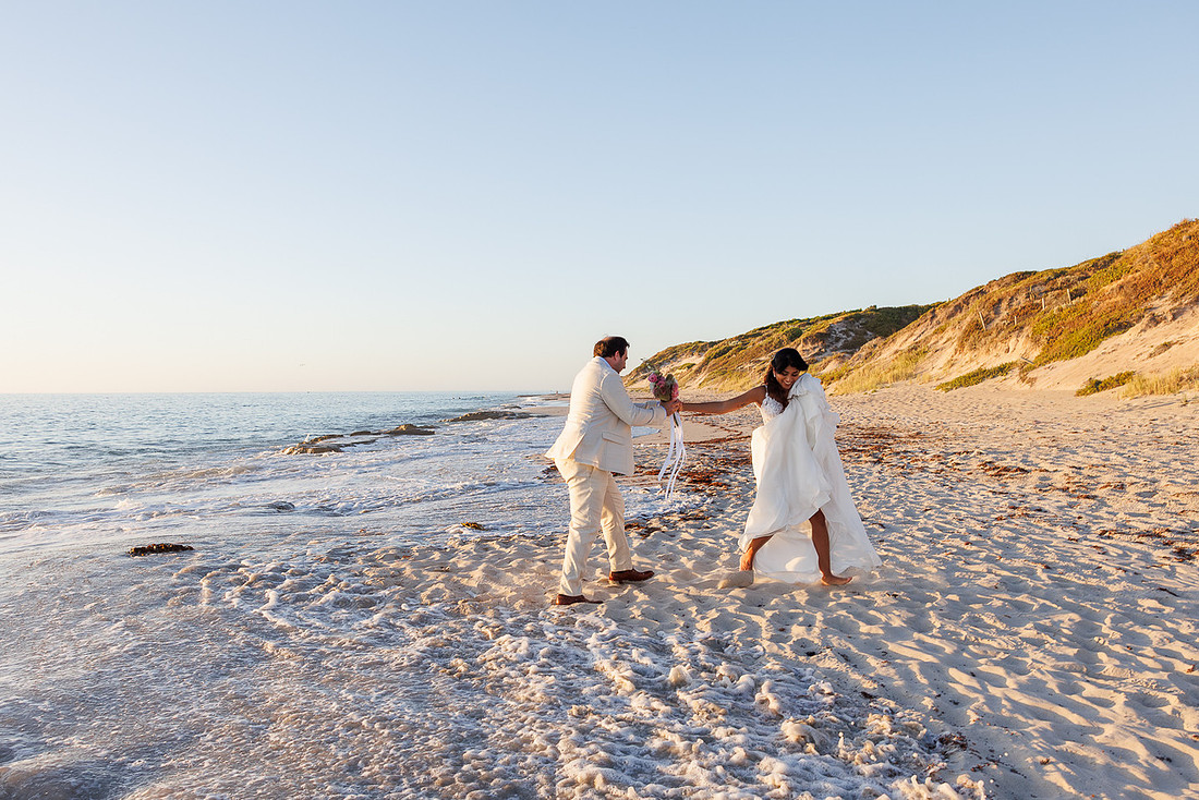 Perth Beach Wedding - Priyanka and Victorien