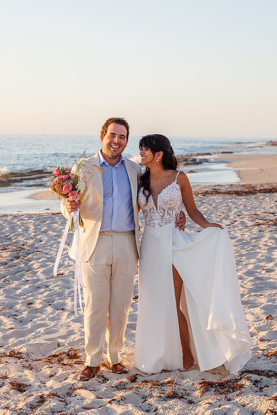 Perth Beach Wedding - Priyanka and Victorien