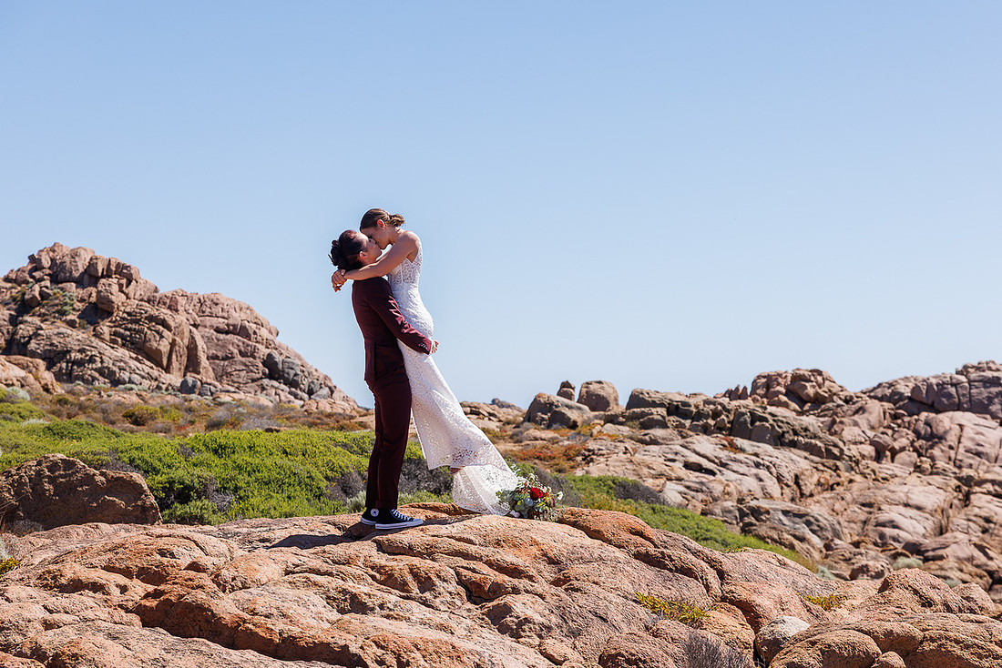 Sarah and Aimee - Premalaya Wedding Yallingup South West WA