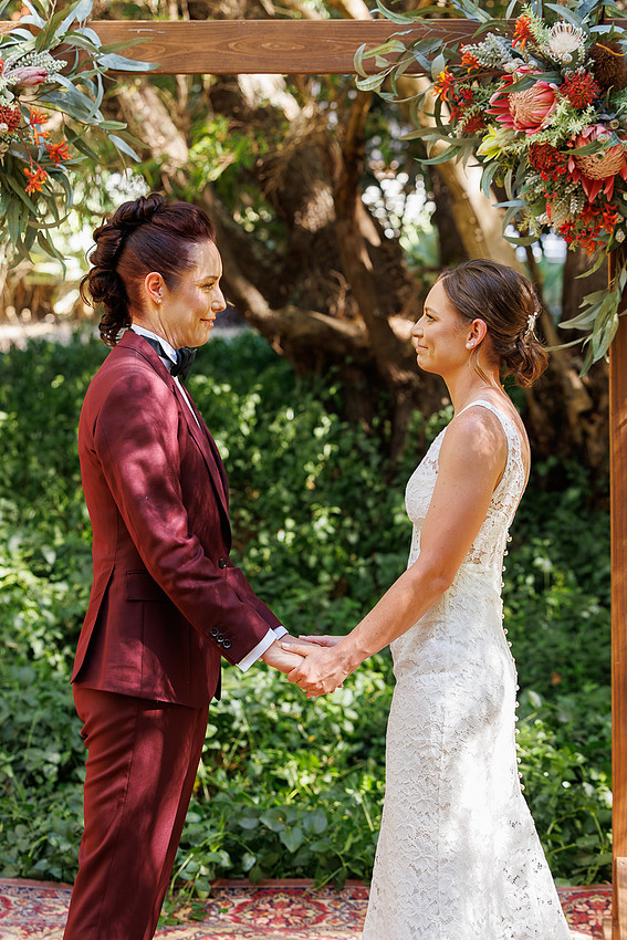 Sarah and Aimee - Premalaya Wedding Yallingup South West WA