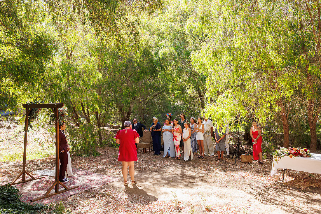 Sarah and Aimee - Premalaya Wedding Yallingup South West WA
