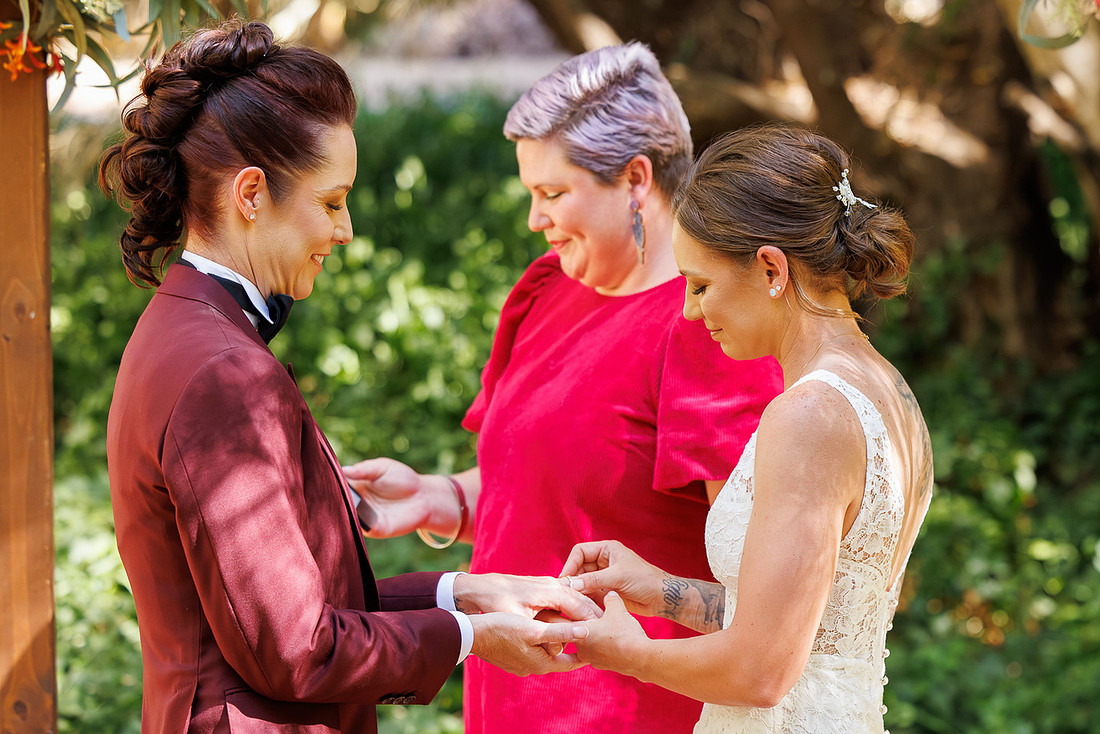 Sarah and Aimee - Premalaya Wedding Yallingup South West WA