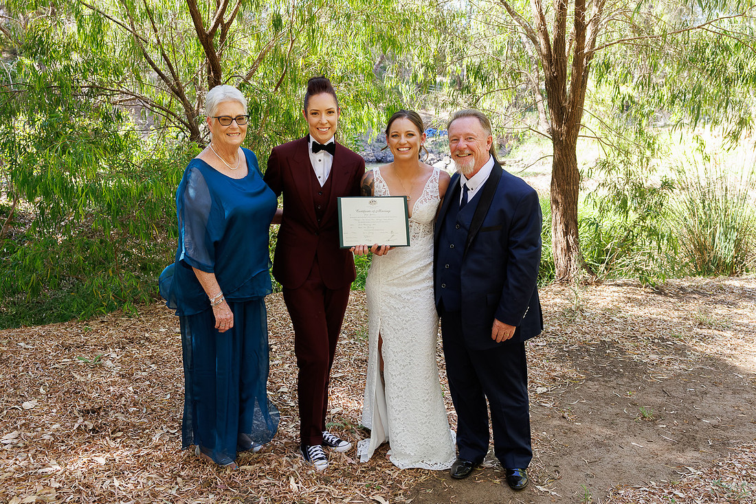 Sarah and Aimee - Premalaya Wedding Yallingup South West WA