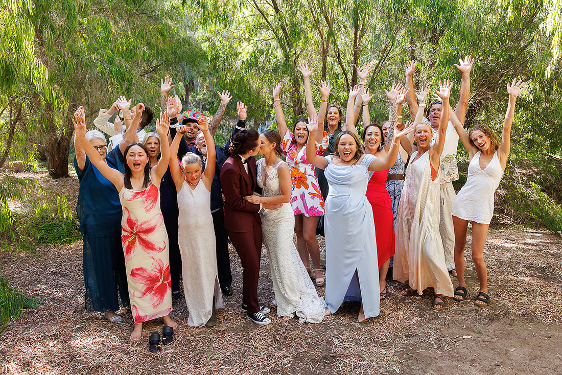 Sarah and Aimee - Premalaya Wedding Yallingup South West WA