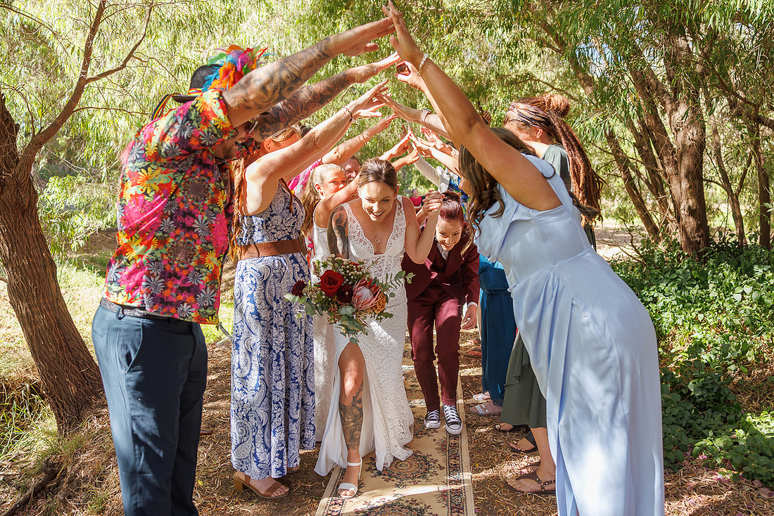 Sarah and Aimee - Premalaya Wedding Yallingup South West WA
