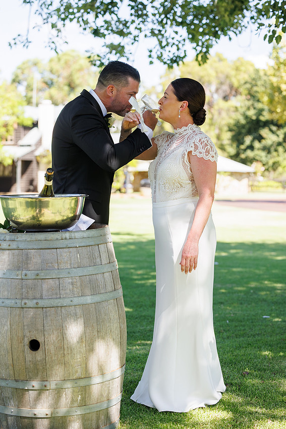 Kelly and Fergal - Old Broadwater Farm Wedding Photos