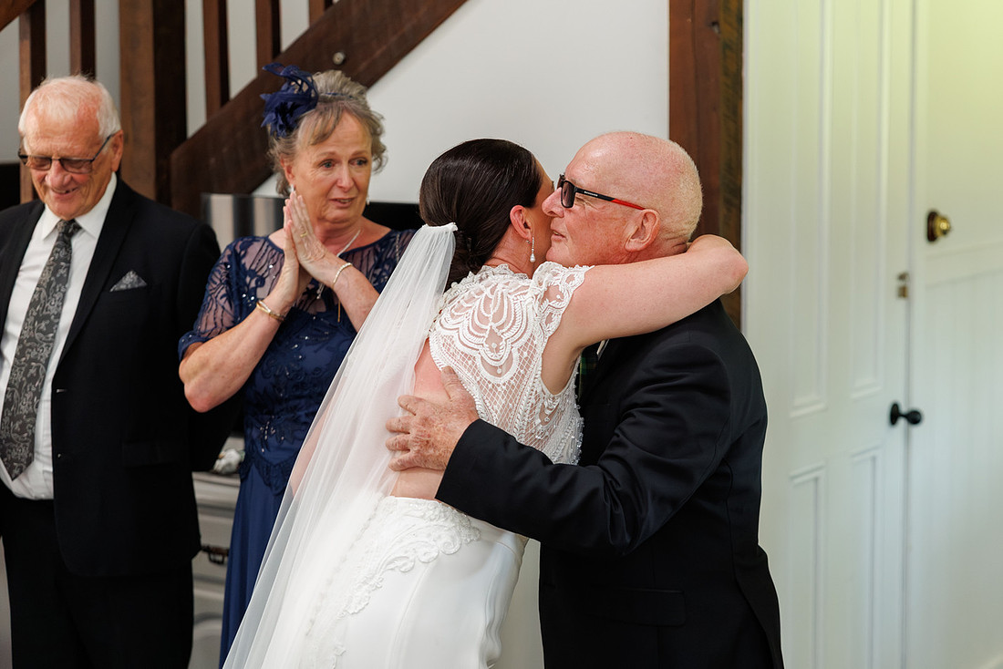 Kelly and Fergal - Old Broadwater Farm Wedding Photos