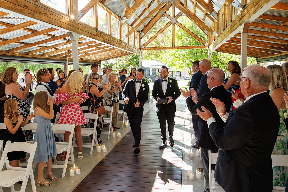 Kelly and Fergal - Old Broadwater Farm Wedding Photos