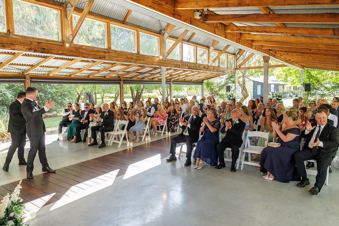 Kelly and Fergal - Old Broadwater Farm Wedding Photos