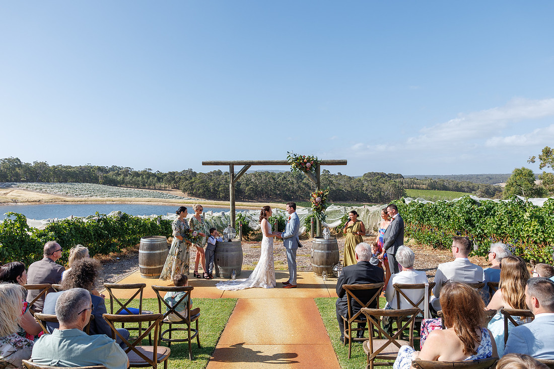 Katrina and Liam - Swings and Roundabout Yallingup Wedding