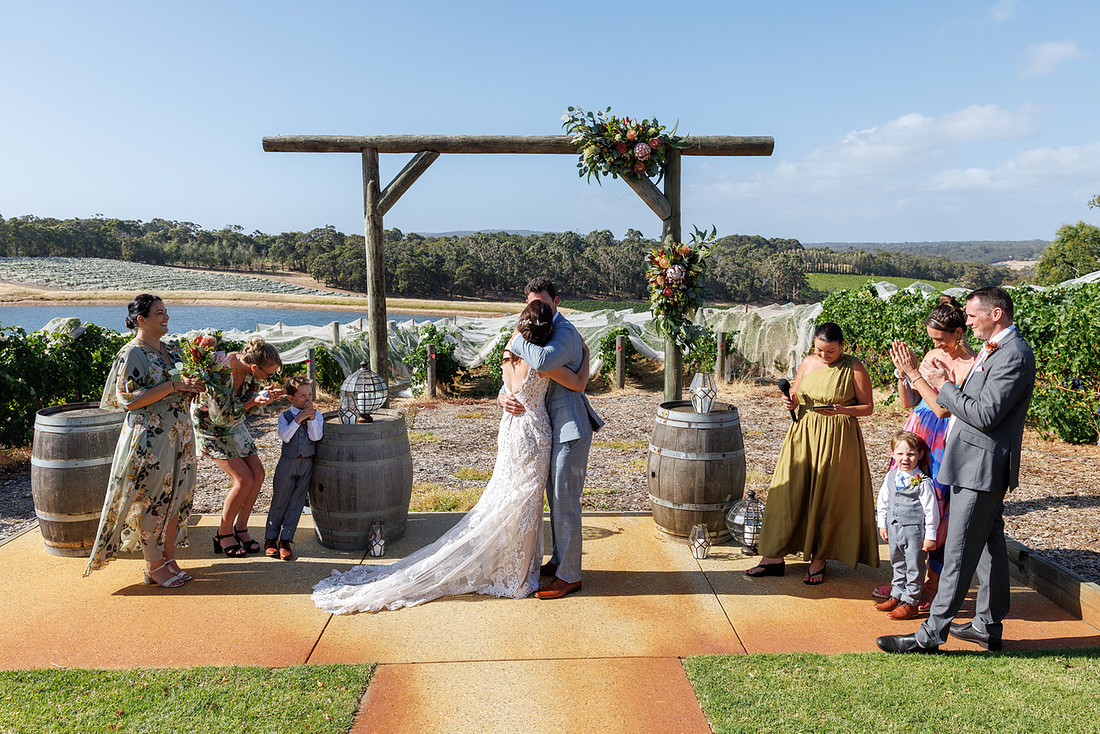 Katrina and Liam - Swings and Roundabout Yallingup Wedding