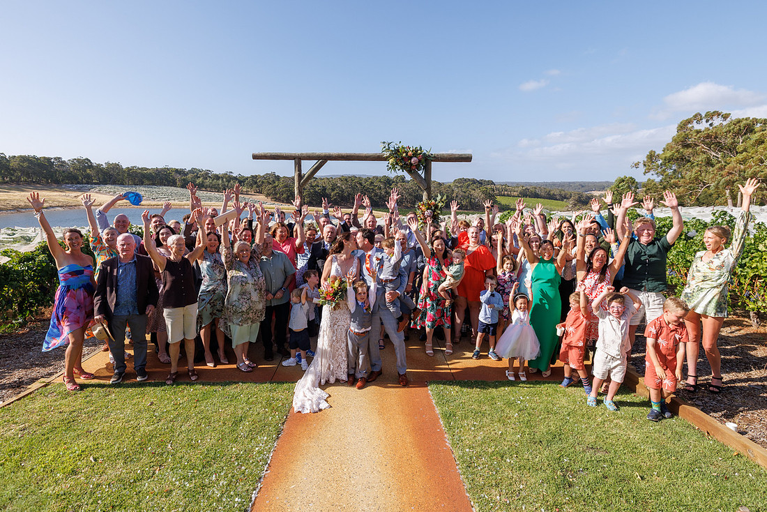 Katrina and Liam - Swings and Roundabout Yallingup Wedding