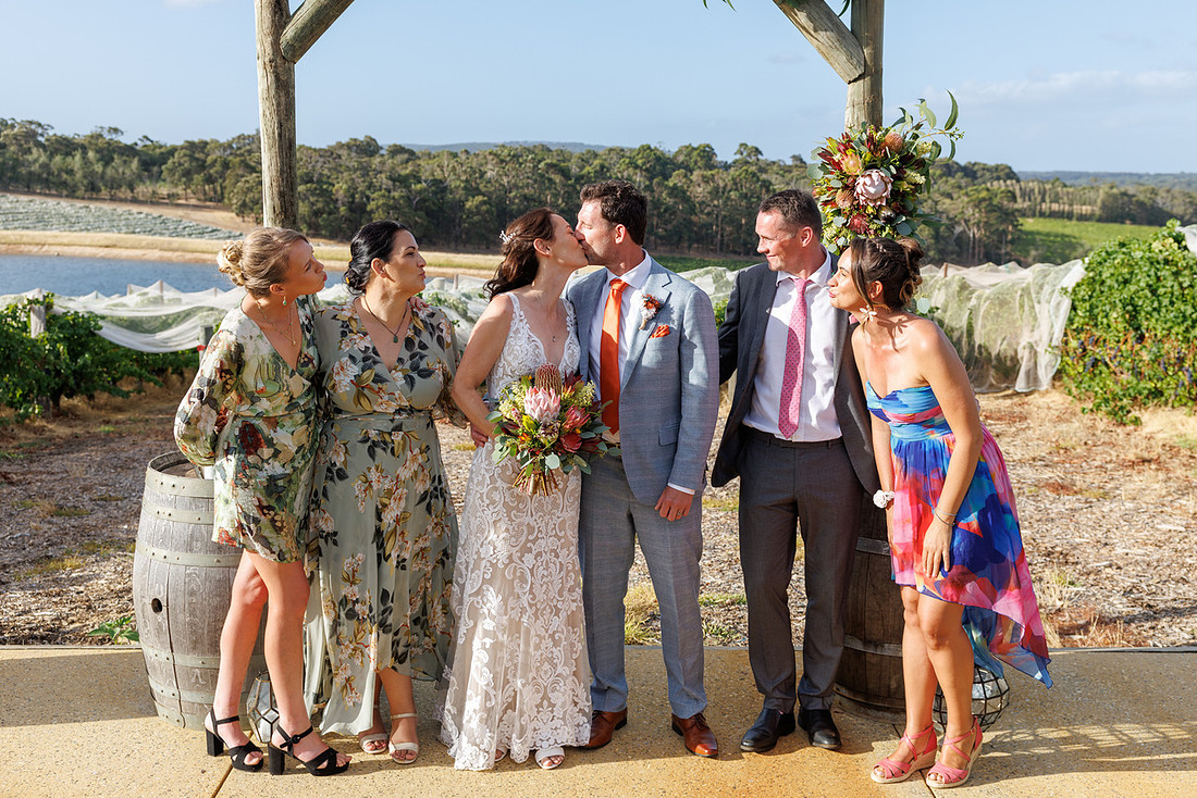 Katrina and Liam - Swings and Roundabout Yallingup Wedding