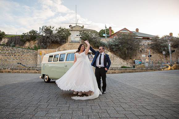 The round house Fremantle Wedding photo