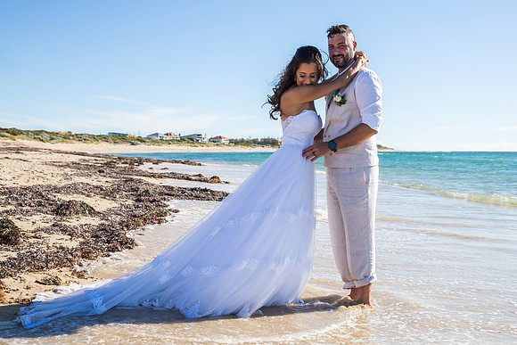 Mandurah Beach Wedding Western Australia