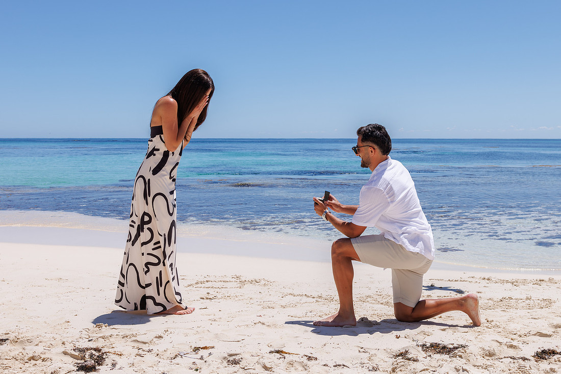 Lara and Jarrod | Rottnest Island Surprise Proposal
