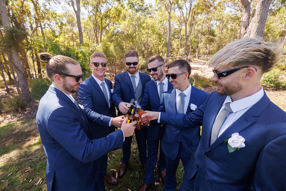Adrienne and Aaron, Swings and Roundabouts Wedding, Yallingup