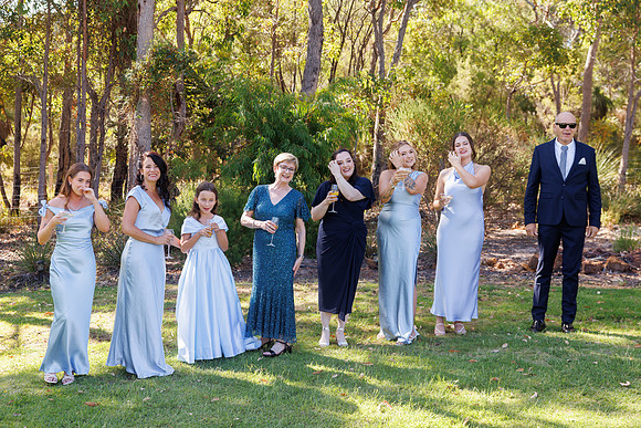 Adrienne and Aaron, Swings and Roundabouts Wedding, Yallingup
