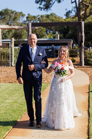 Adrienne and Aaron, Swings and Roundabouts Wedding, Yallingup
