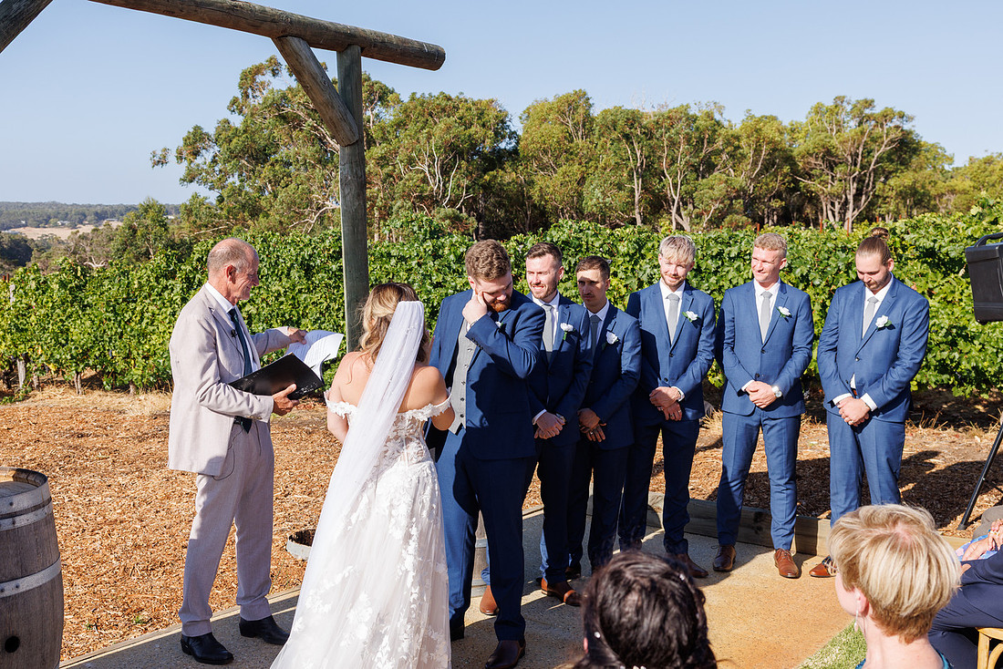 Adrienne and Aaron, Swings and Roundabouts Wedding, Yallingup