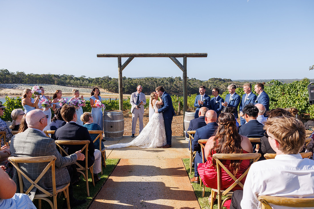 Adrienne and Aaron, Swings and Roundabouts Wedding, Yallingup
