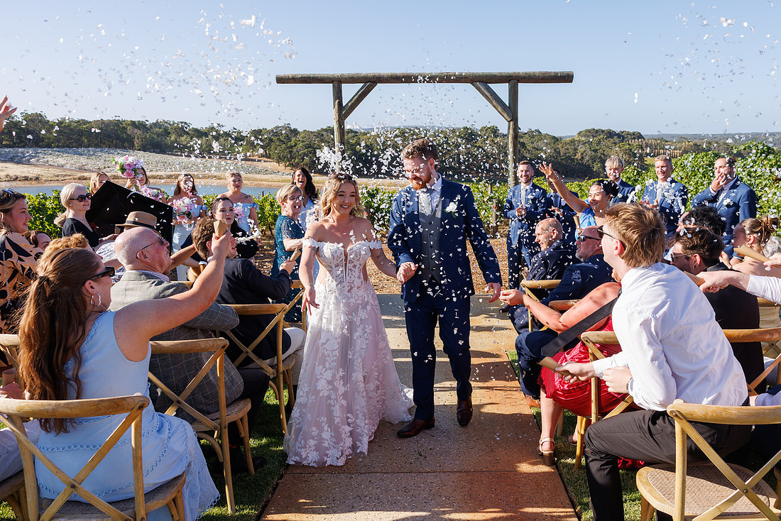 Adrienne and Aaron, Swings and Roundabouts Wedding, Yallingup