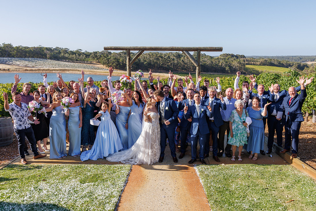 Adrienne and Aaron, Swings and Roundabouts Wedding, Yallingup
