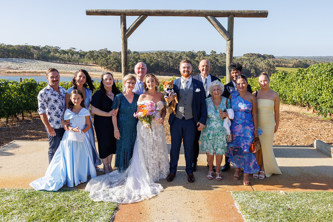 Adrienne and Aaron, Swings and Roundabouts Wedding, Yallingup