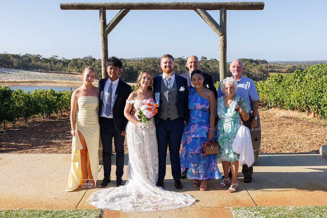 Adrienne and Aaron, Swings and Roundabouts Wedding, Yallingup