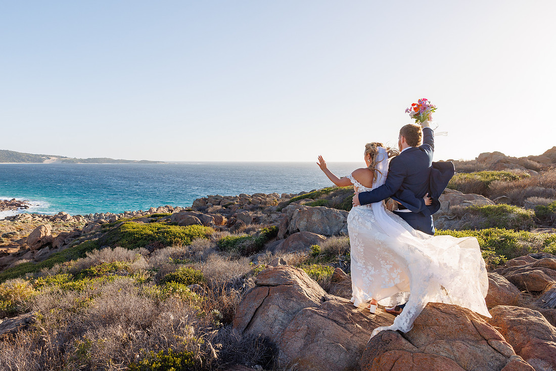 Adrienne and Aaron, Swings and Roundabouts Wedding, Yallingup
