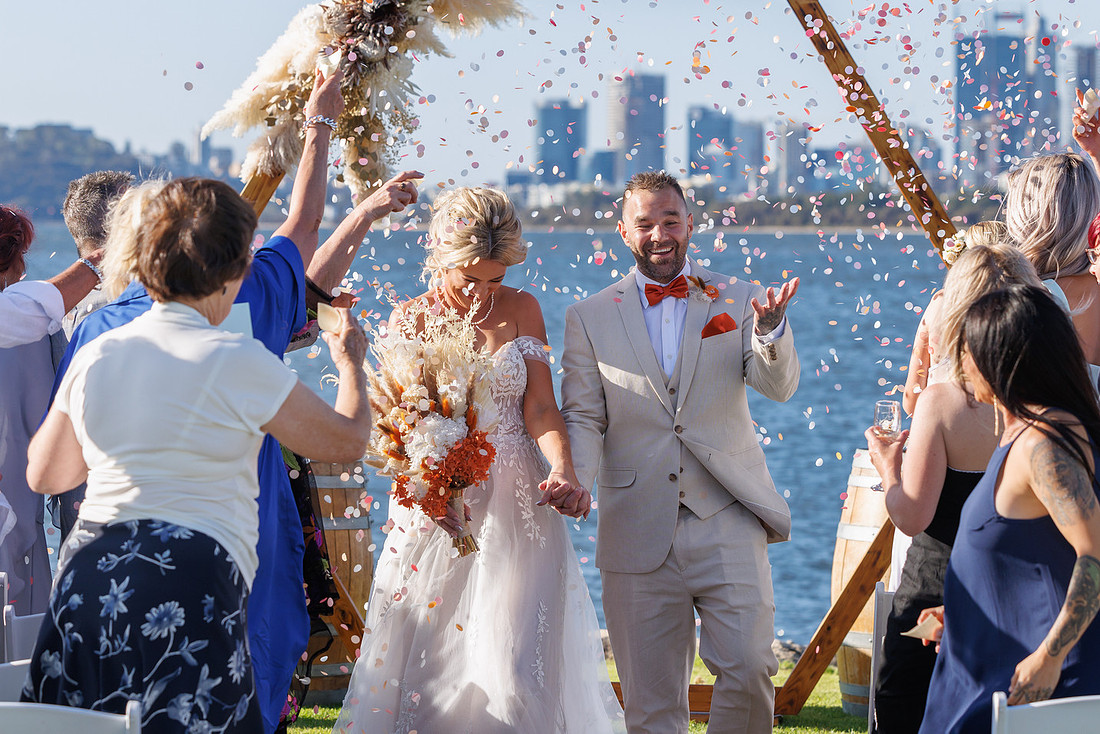 Perth Wedding Photographer -  South of Perth Yacht Club Wedding Ceremony
